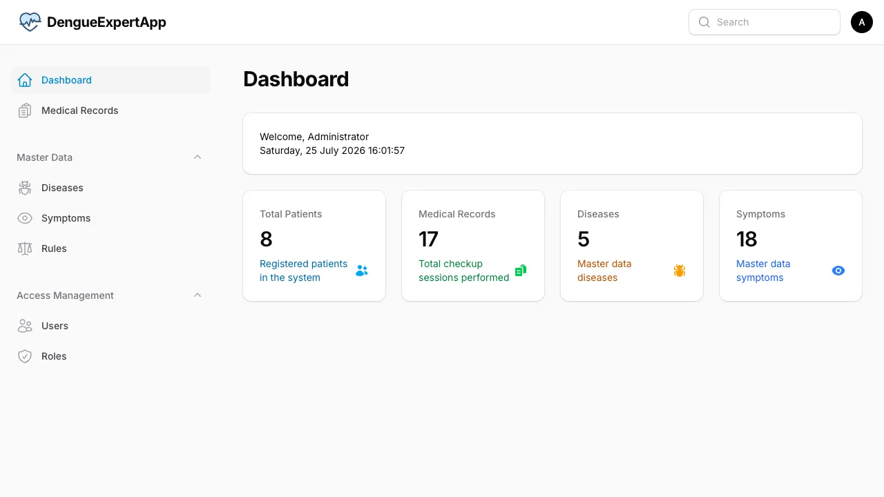 Dashboard Page